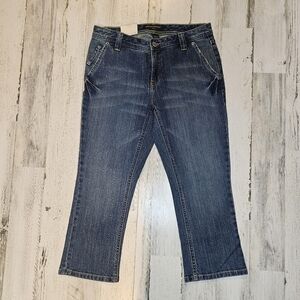 Banana Republic Jeans Capri Length Size 6 Stretch New W/ Tags  Womens Denim